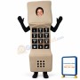 pen Face Phone Lightweight Mascot Costume