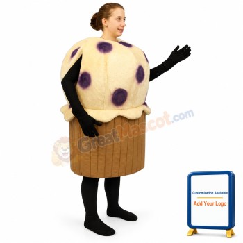 Blueberry Muffin Lightweight Mascot Costume
