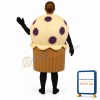 Blueberry Muffin Lightweight Mascot Costume