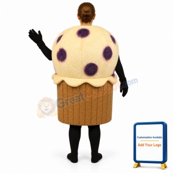 Blueberry Muffin Lightweight Mascot Costume