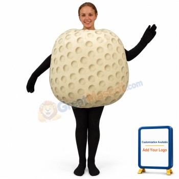 Golf Ball Lightweight Mascot Costume
