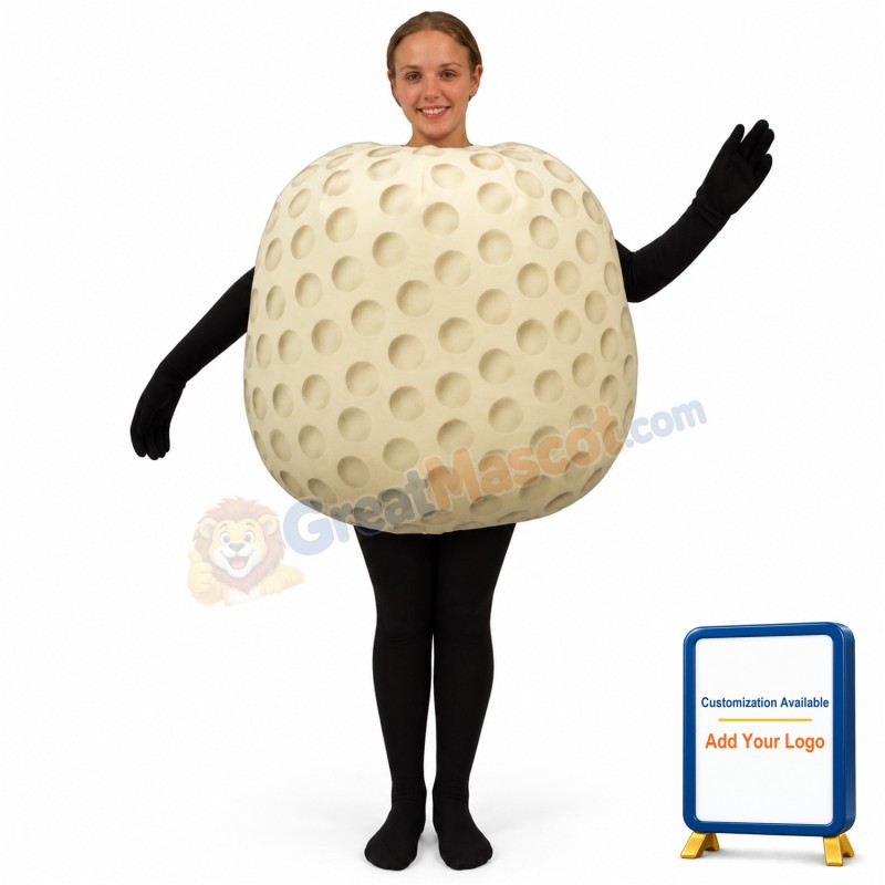 Golf Ball Lightweight Mascot Costume