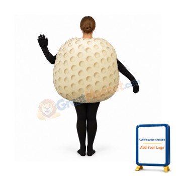 Golf Ball Lightweight Mascot Costume