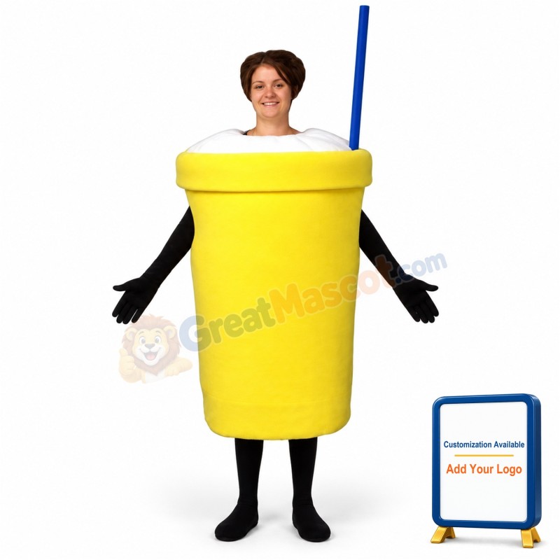 Milk Shake Lightweight Mascot Costume