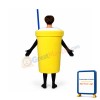 Milk Shake Lightweight Mascot Costume