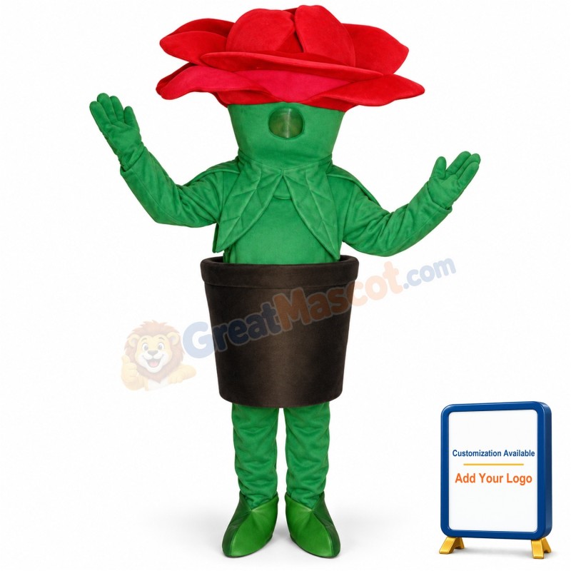 Potted Flower Lightweight Mascot Costume