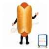 Dog with Bun Lightweight Mascot Costume