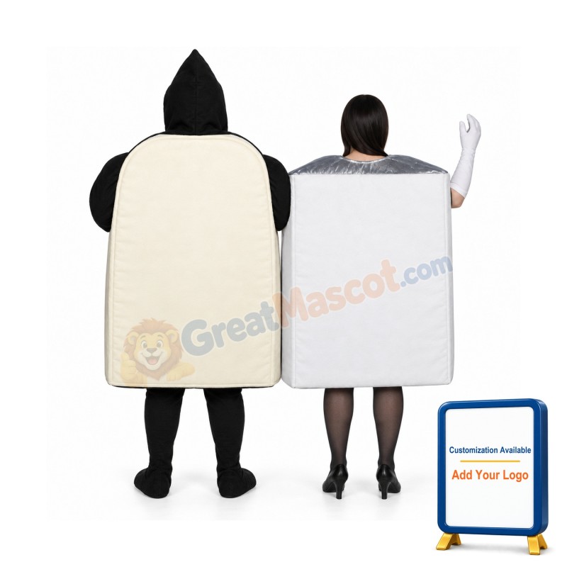 No Smoke Cigarettes Lightweight Mascot Costume