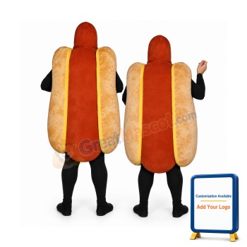 Hot Dog w-Relish Lightweight Mascot Costume