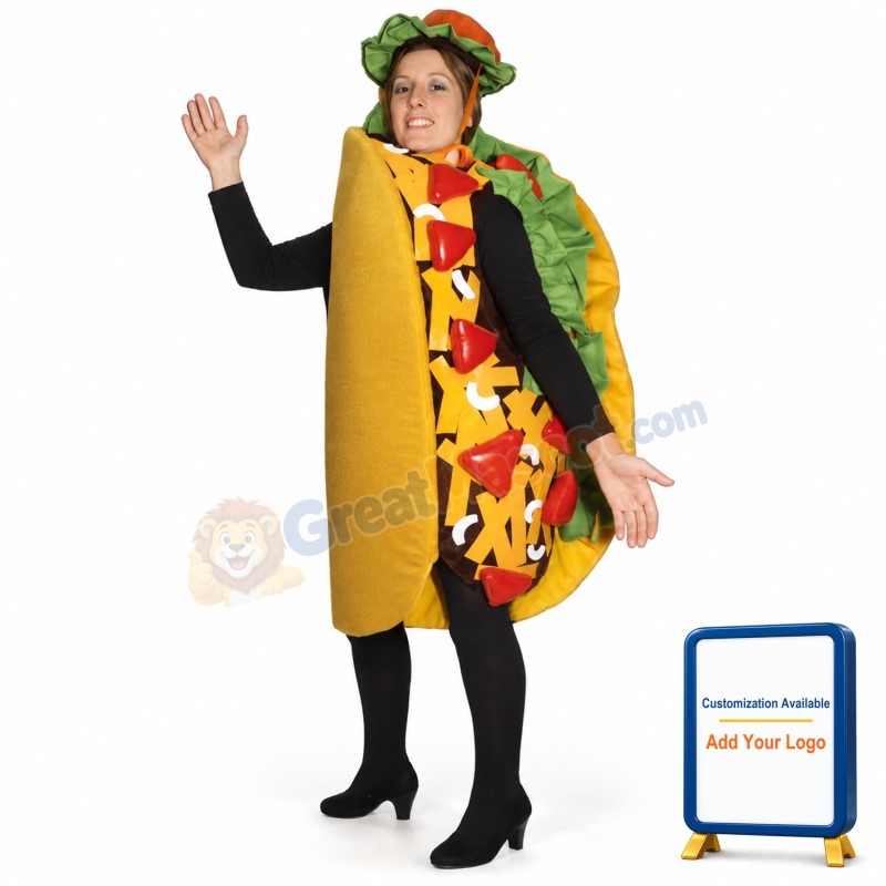 Taco Lightweight Mascot Costume