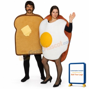 Toast Lightweight Mascot Costume