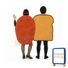Toast Lightweight Mascot Costume