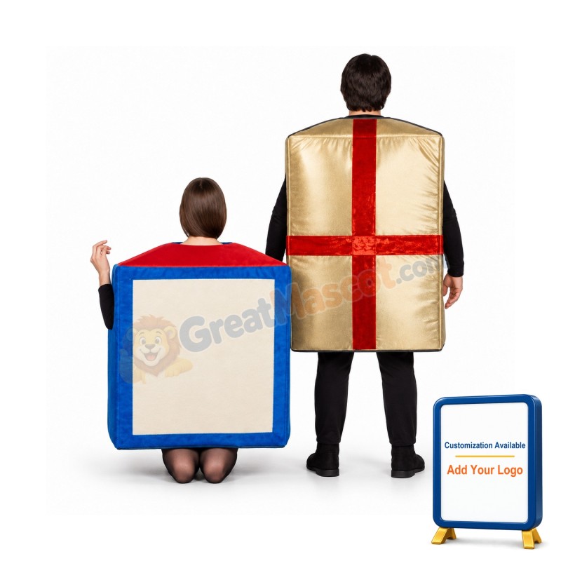 Alphabet Block Lightweight Mascot Costume
