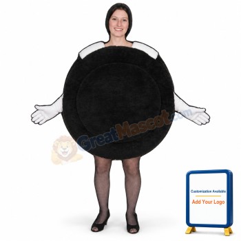 Brown & White Cookie Lightweight Mascot Costume
