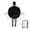 Brown & White Cookie Lightweight Mascot Costume