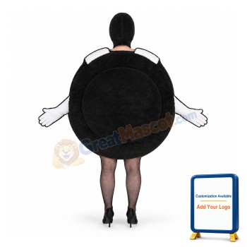 Brown & White Cookie Lightweight Mascot Costume