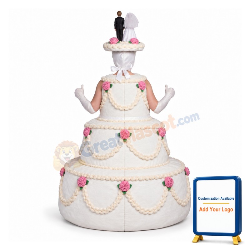 Three Layer Cake Lightweight Mascot Costume
