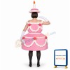 Birthday Cake Lightweight Mascot Costume