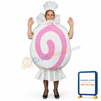 Salt Water Taffy Lightweight Mascot Costume