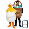 Hatching Chick Lightweight Mascot Costume