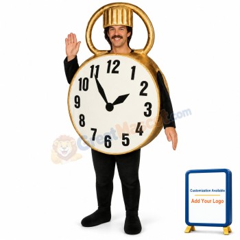 Clock Lightweight Mascot Costume