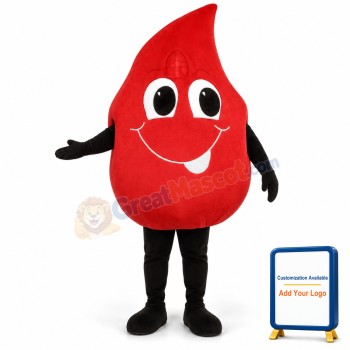 Blood Drop Lightweight Mascot Costume