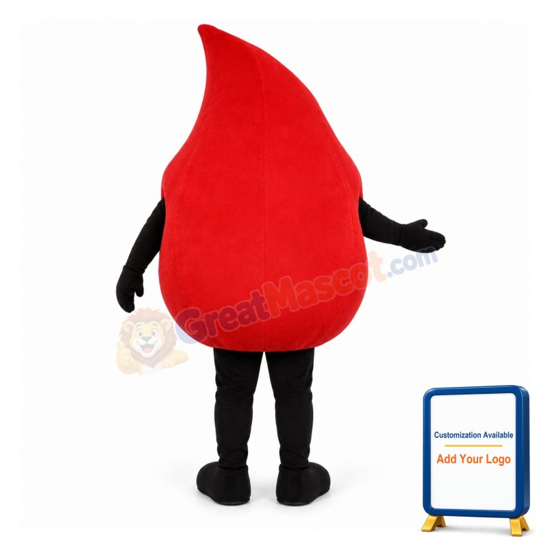 Blood Drop Lightweight Mascot Costume
