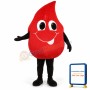 Blood Drop Lightweight Mascot Costume