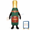 Champagne Bottle Lightweight Mascot Costume