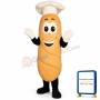 French Breadie Lightweight Mascot Costume