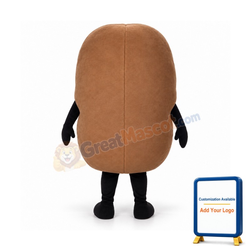Coffee Bean Lightweight Mascot Costume