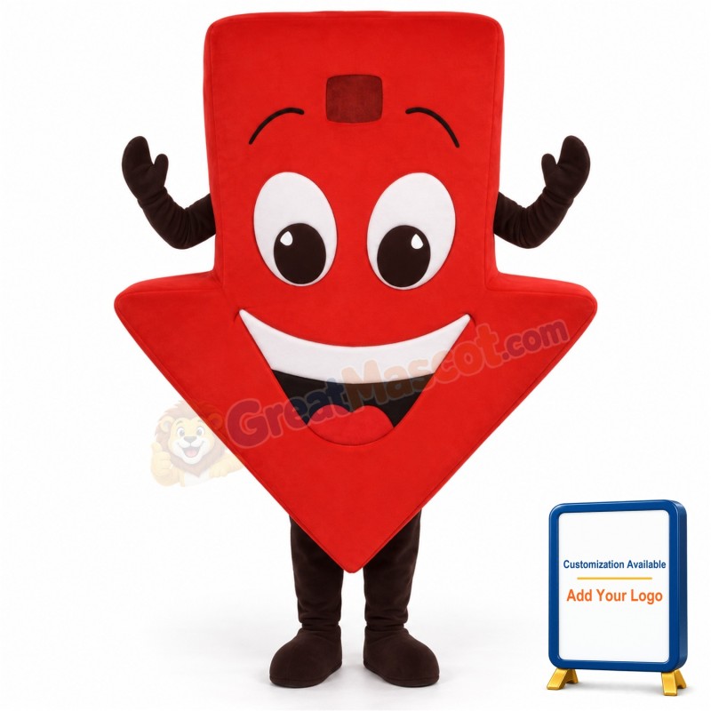 Red Arrow Lightweight Mascot Costume