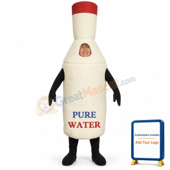 Water Bottle Lightweight Mascot Costume