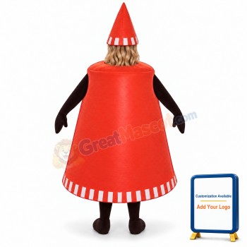Traffic Cone Lightweight Mascot Costume