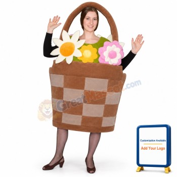Basket of Flowers Lightweight Mascot Costume