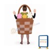 Basket of Flowers Lightweight Mascot Costume