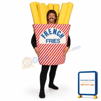 French Fries Lightweight Mascot Costume