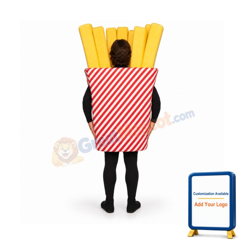 French Fries Lightweight Mascot Costume