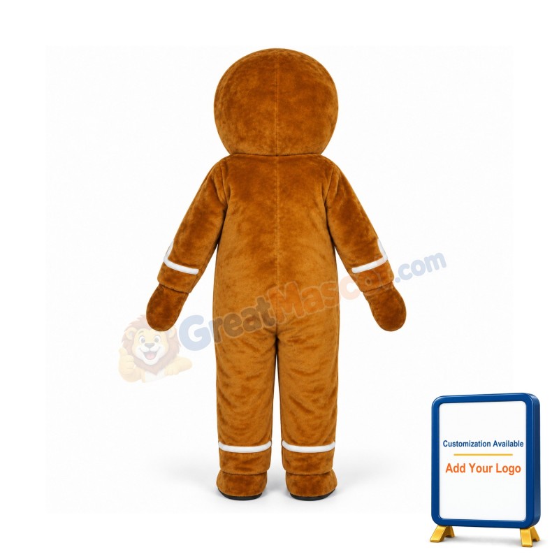 Ginger Bread Boy Lightweight Mascot Costume