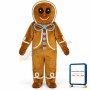 Ginger Bread Boy Lightweight Mascot Costume