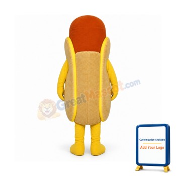 Hot Dog Lightweight Mascot Costume