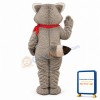 Raccoon w- Hanker chief Lightweight Mascot Costume