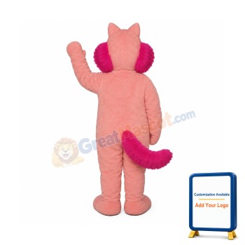 Pink Mink Lightweight Mascot Costume
