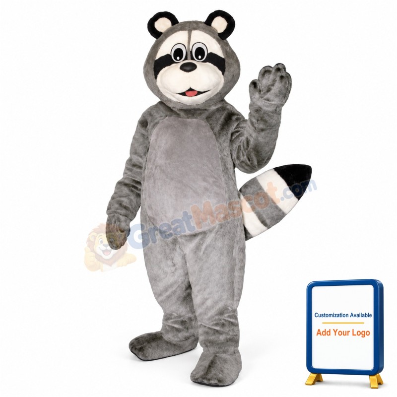 Radical Racoon Lightweight Mascot Costume