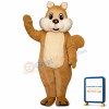 Chubby Squirrel Lightweight Mascot Costume