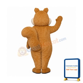 Chubby Squirrel Lightweight Mascot Costume