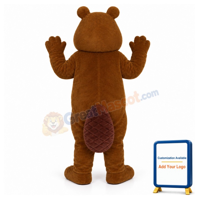 Charlie Beaver Lightweight Mascot Costume