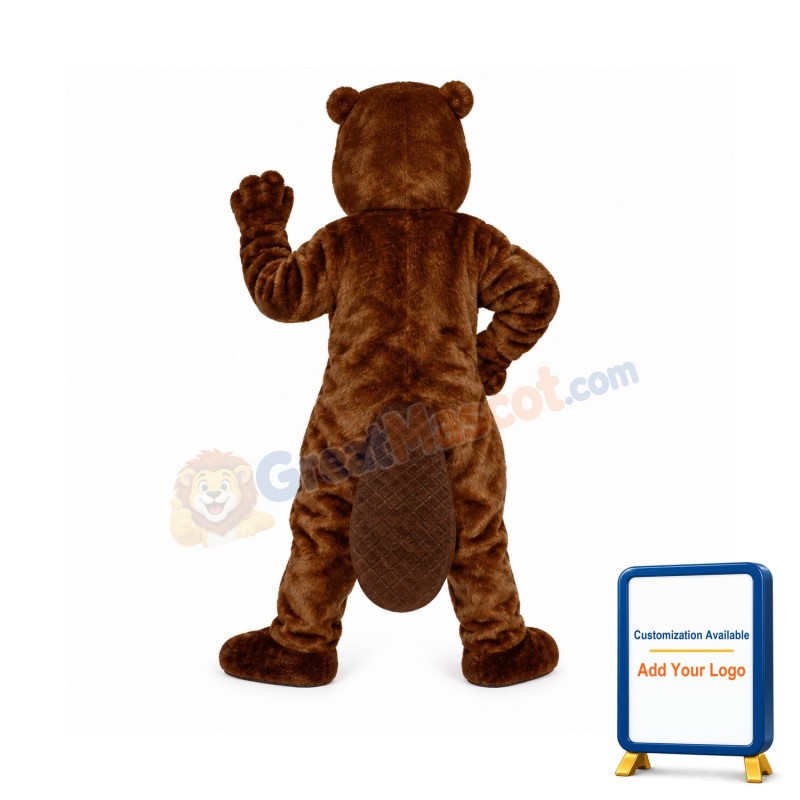 Woody Beaver Lightweight Mascot Costume