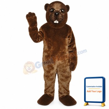 Lumberjack Beaver Lightweight Mascot Costume