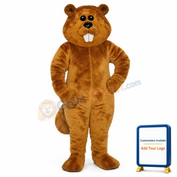 Albert Beaver Lightweight Mascot Costume